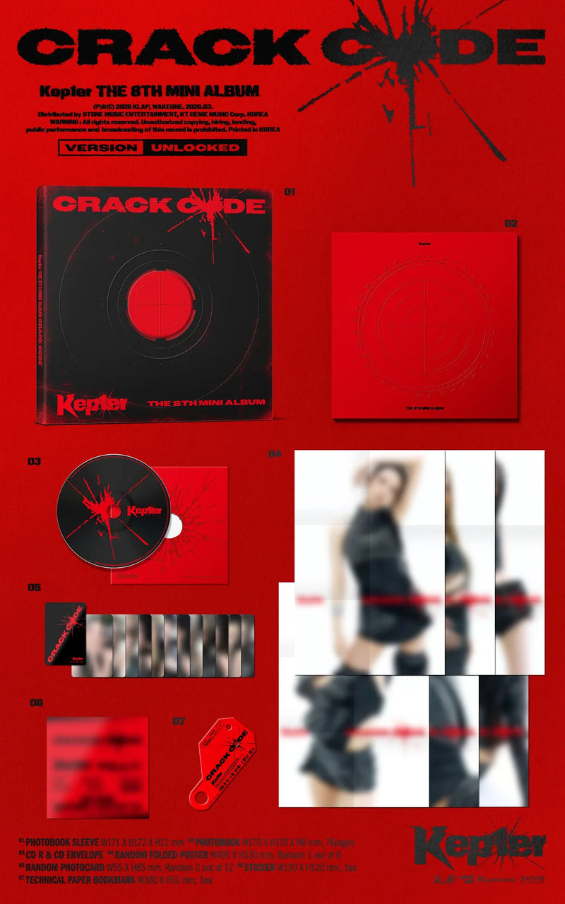 KEP1ER - 8TH MINI ALBUM - CRACK CODE