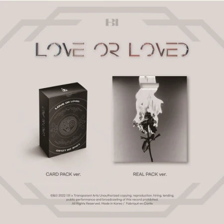 (DEAL) B.I - ALBUM - LOVE OR LOVED PART.1