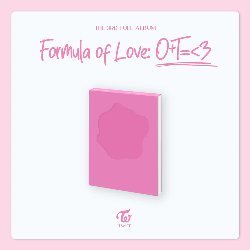 TWICE - 3RD MINI ALBUM - FORMULA OF LOVE: O + T = <3 - Oh Seoul Happy EXPLOSION Albums