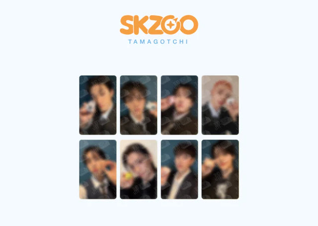 STRAY KIDS - SKZOO X TAMAGOTCHI & CASE SET