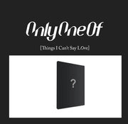 ONLYONEOF - THINGS I CAN'T SAY LOVE - Oh Seoul Happy BLACK VER. Albums