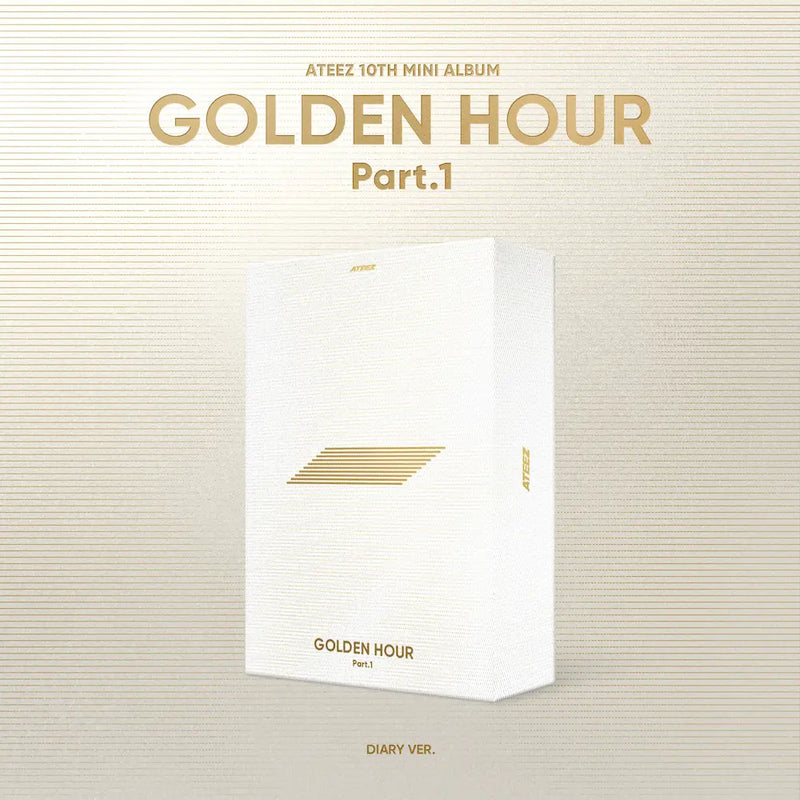 ATEEZ - 10TH MINI ALBUM - GOLDEN HOUR : PART. 1