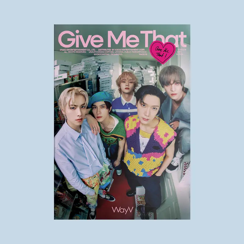 (Deal) WAYV - 5TH MINI ALBUM - GIVE ME THAT (PHOTOBOOK VER.)
