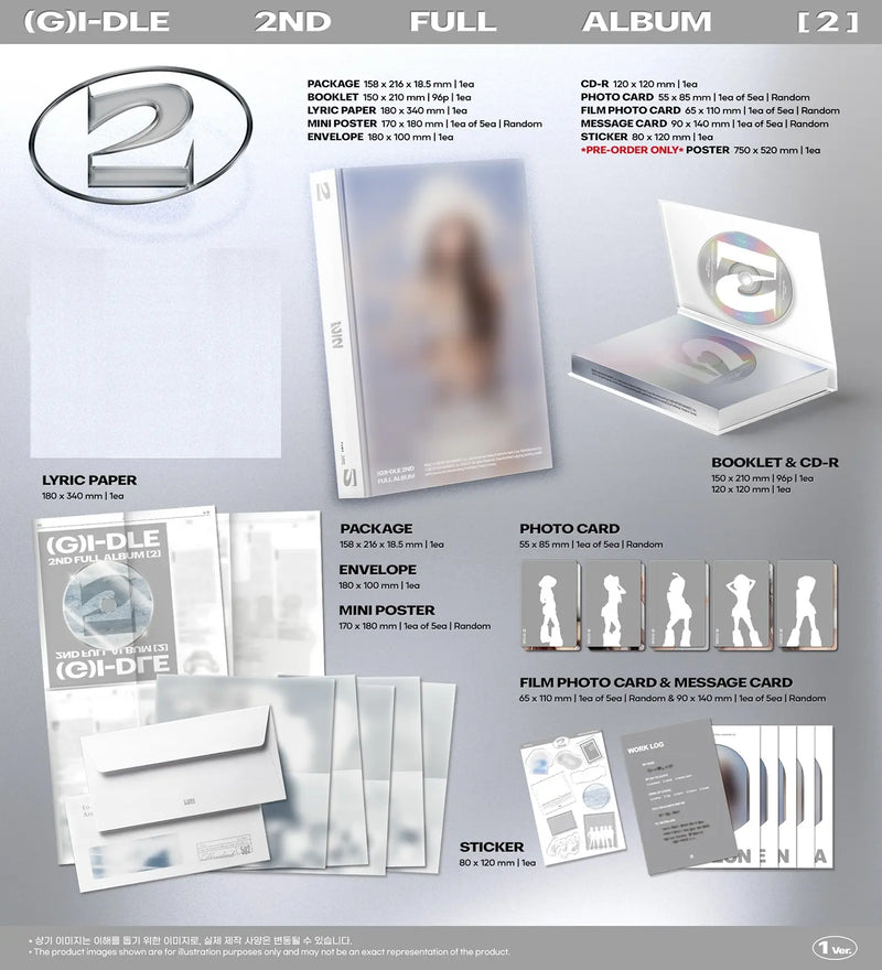 (G)I-DLE - 2ND ALBUM - 2