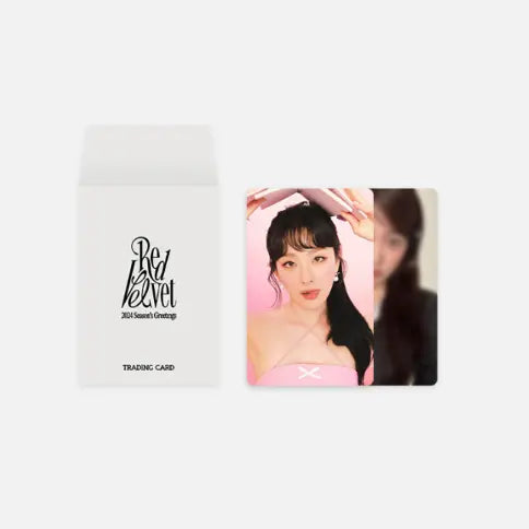 RED VELVET - 2024 SEASON'S GREETINGS OFFICIAL MERCHANDISE - RANDOM TRADING CARD