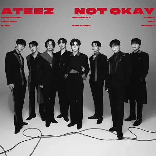 ATEEZ - JAPAN - 3RD SINGLE ALBUM - [NOT OKAY] (FLASH, STANDARD, LIMITED A, LIMITED B)