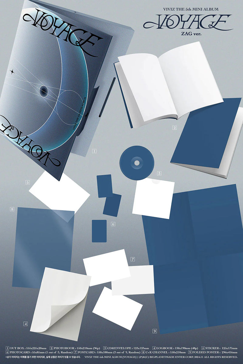 VIVIZ - 5TH MINI ALBUM - VOYAGE