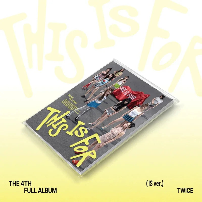 TWICE 4th Album - THIS IS FOR (PHOTOBOOK VER.)