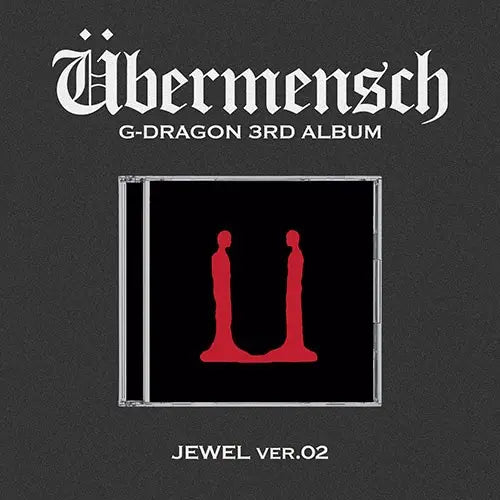 G-DRAGON - 3RD ALBUM - ÜBERMENSCH  (JEWEL CASE VER.)