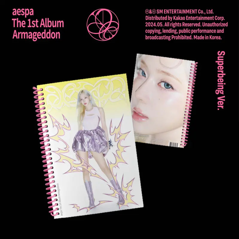 AESPA - 1ST FULL ALBUM - ARMAGEDDON (SUPERBEING VER.)