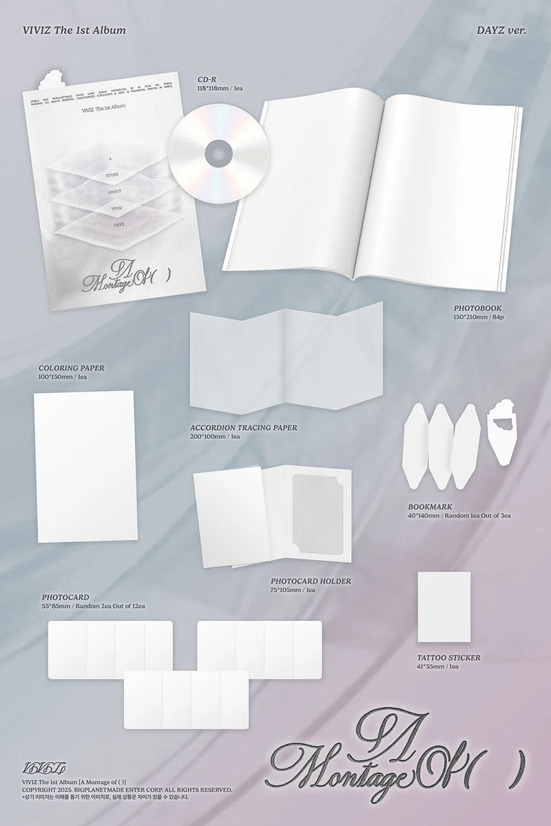 VIVIZ - 1ST ALBUM - [A MONTAGE OF ()]