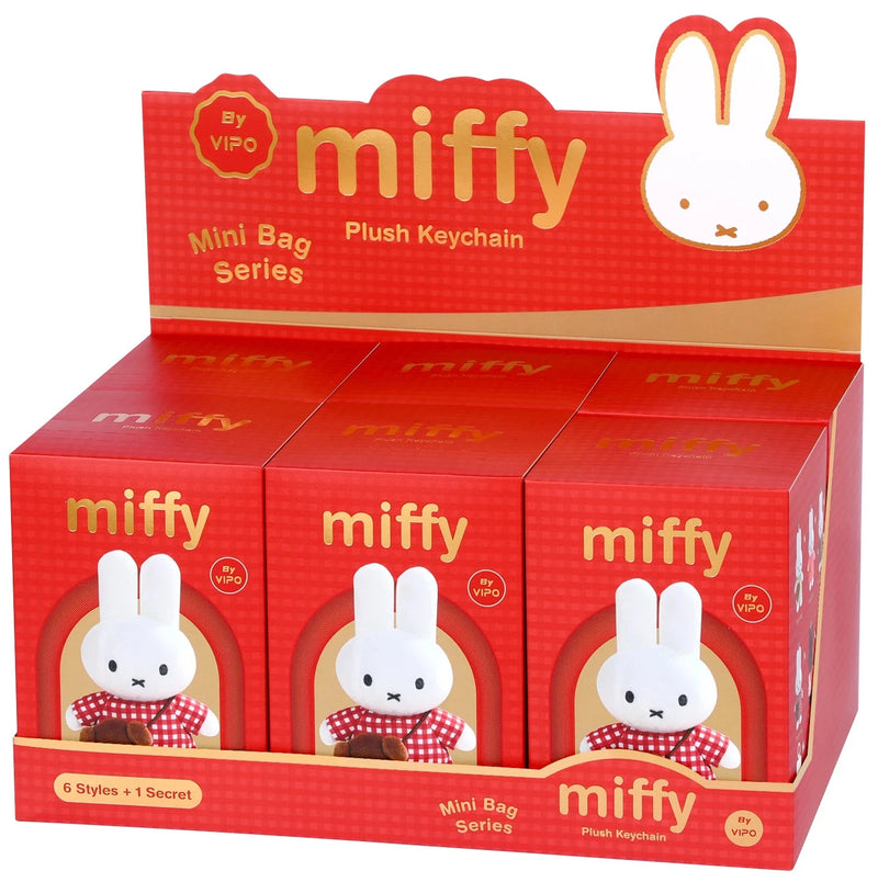 MIFFY TRAVEL SERIES PLUSH KEYCHAINS
