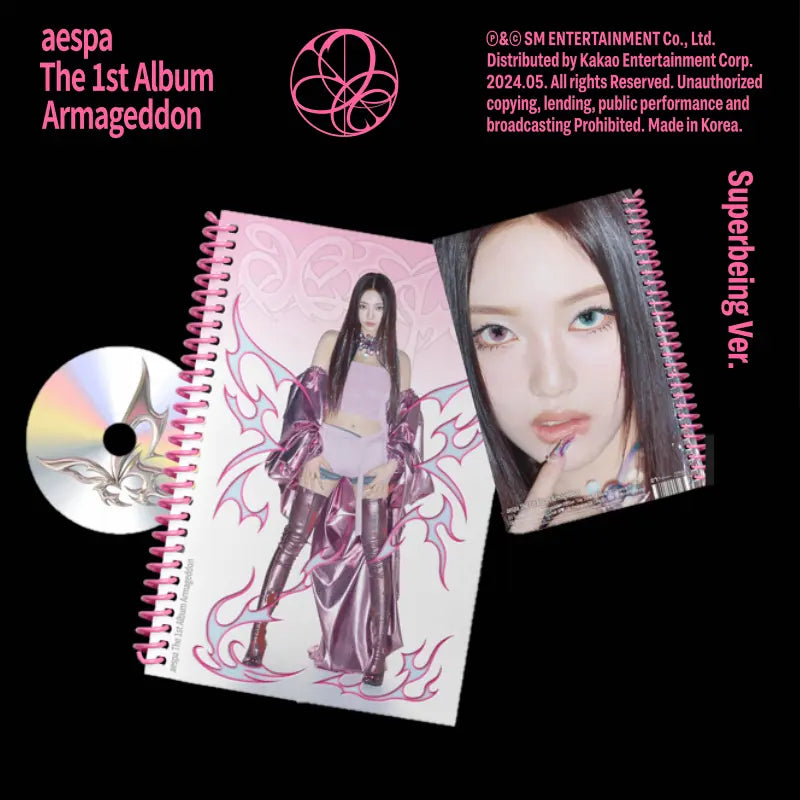 AESPA - 1ST FULL ALBUM - ARMAGEDDON (SUPERBEING VER.)