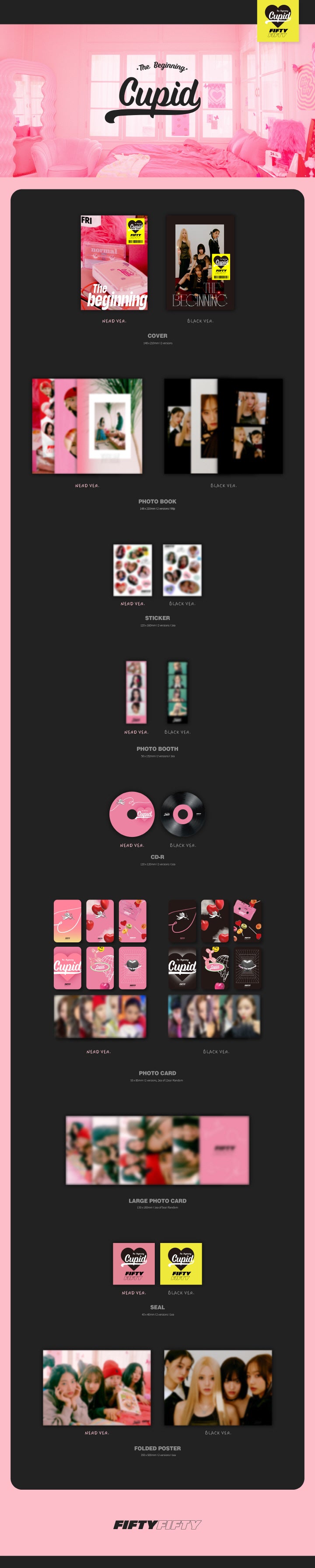 FIFTY FIFTY - 1ST SINGLE ALBUM - THE BEGINNING: CUPID