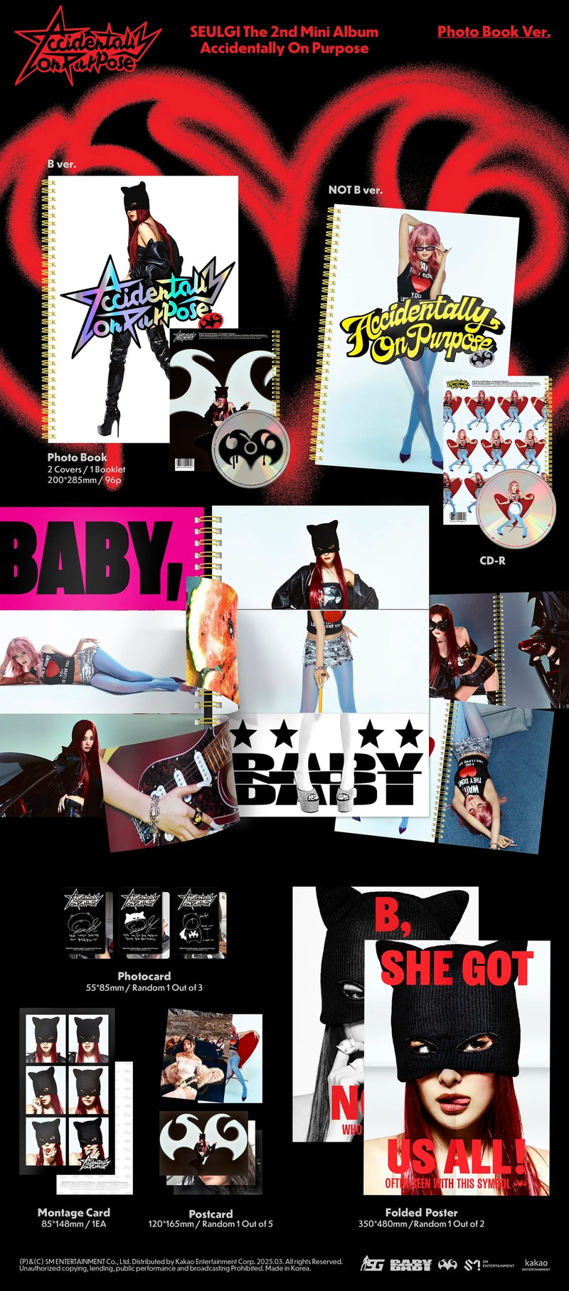 RED VELVET - SEULGI - 2ND MINI ALBUM - ACCIDENTALLY ON PURPOSE (PHOTOBOOK VER.)