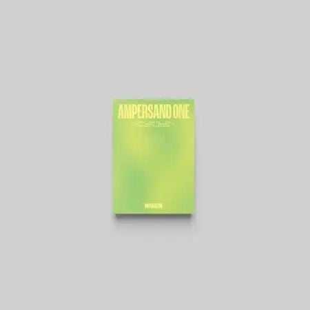 AMPERS&ONE - 1ST SINGLE ALBUM - AMPERSAND ONE