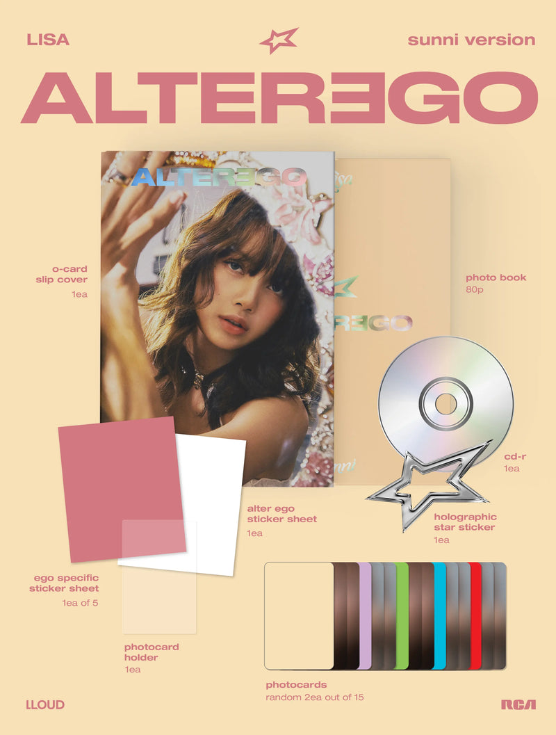 BLACKPINK - LISA - ALTER EGO (PHOTOBOOK VER.)