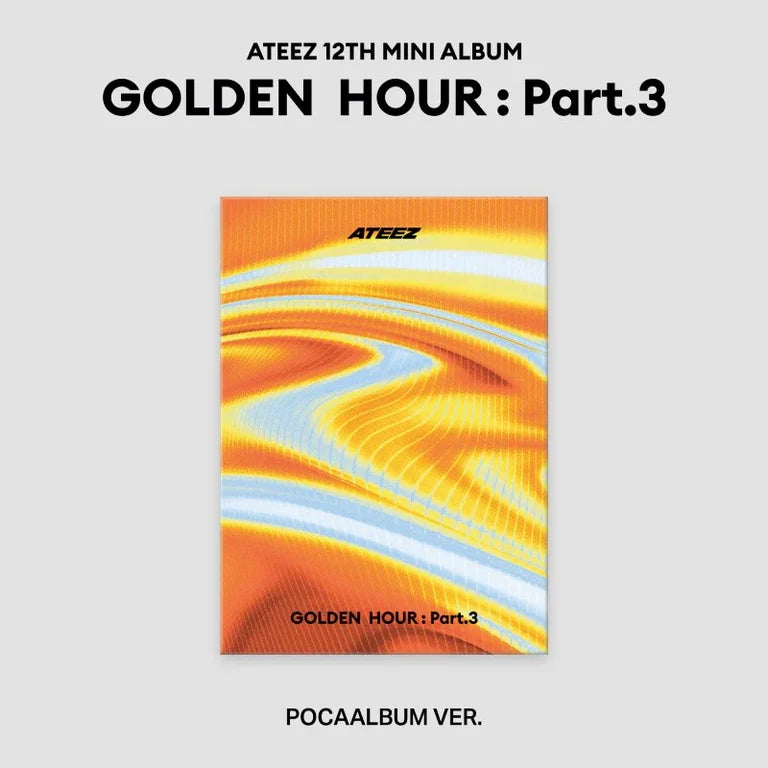 ATEEZ - 12TH MINI ALBUM - GOLDEN HOUR : PART. 3 (POCA ALBUM)