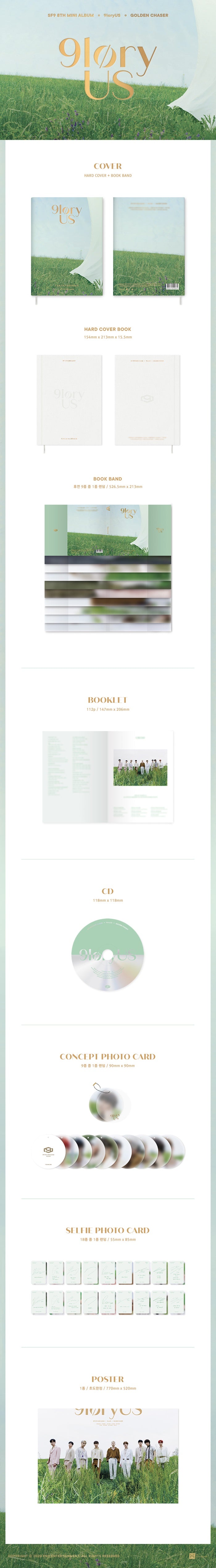 (DEAL) SF9 - 8TH MINI ALBUM - 9LORYUS