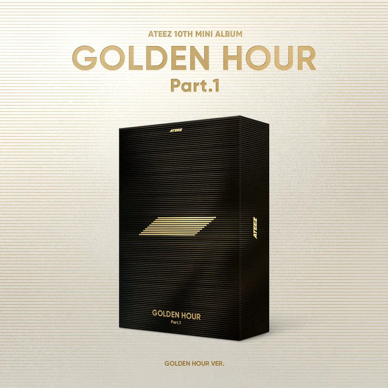 ATEEZ - 10TH MINI ALBUM - GOLDEN HOUR : PART. 1