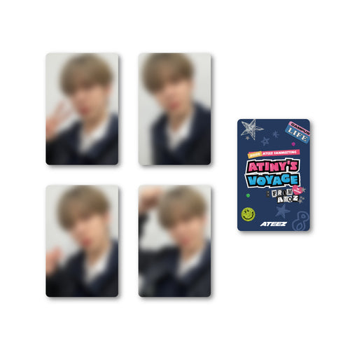 (PREORDER) ATEEZ 2025 FANMEETING ATINY’S VOYAGE - RANDOM TRADING CARD PACK