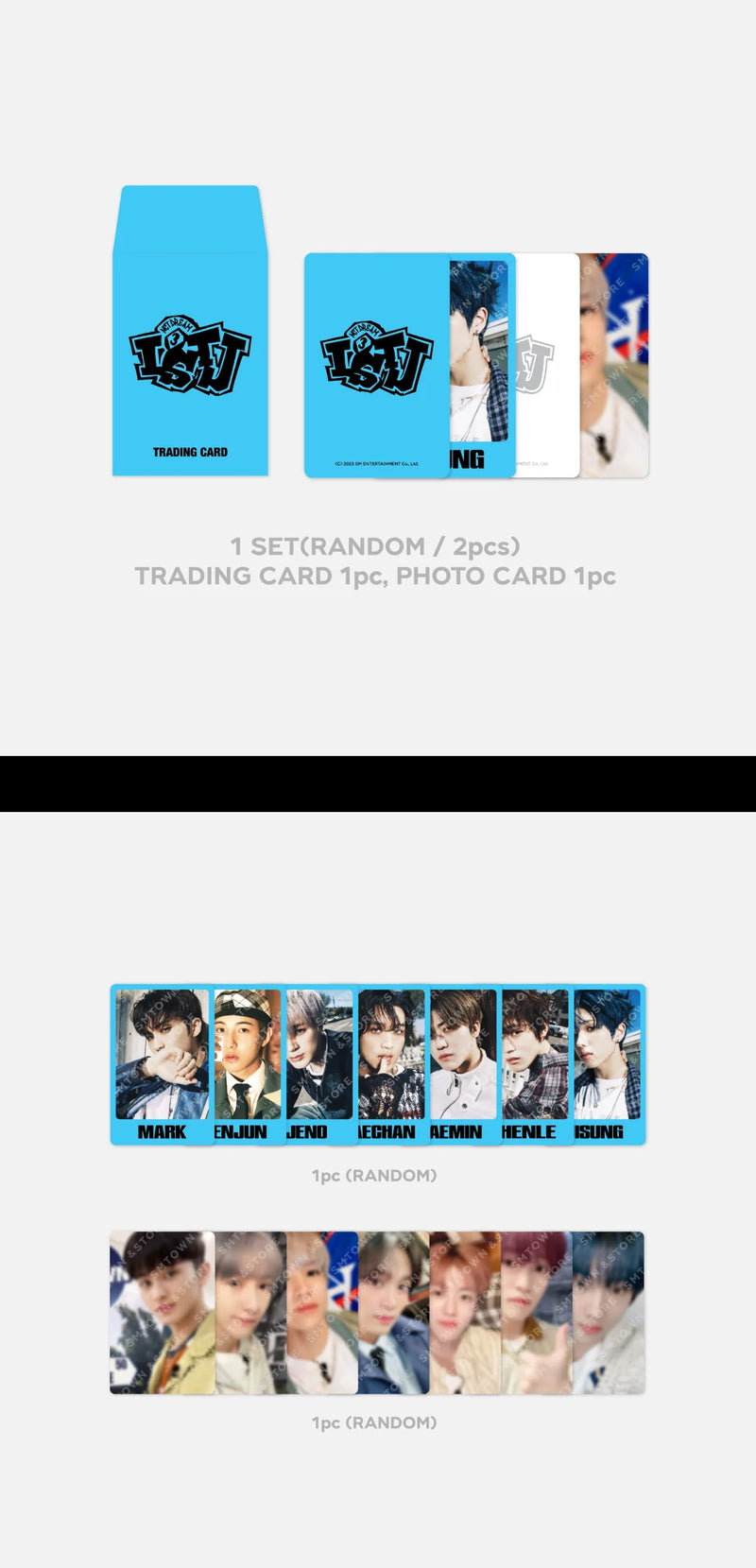 *EXCLUSIVE MD* NCT DREAM - AGIT - LET'S GET DOWN - RANDOM TRADING CARD SET PT.2