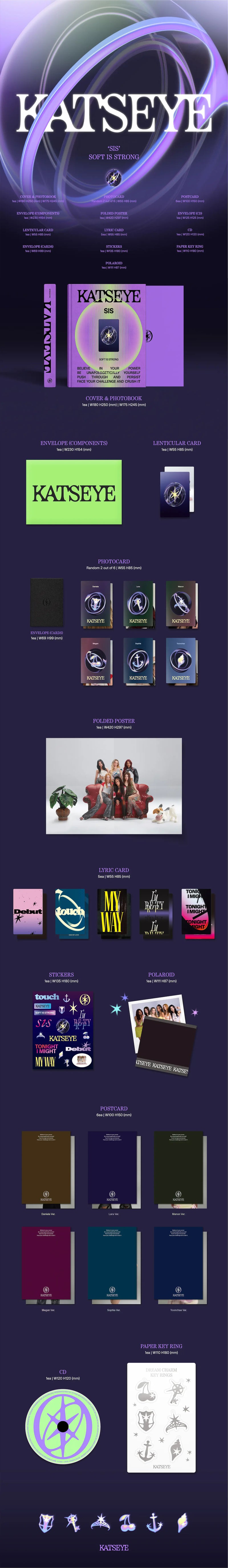 KATSEYE ALBUM - SIS (SOFT IS STRONG)