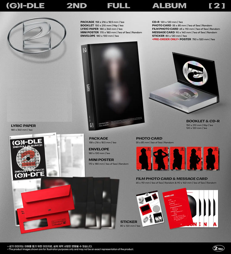 (G)I-DLE - 2ND ALBUM - 2