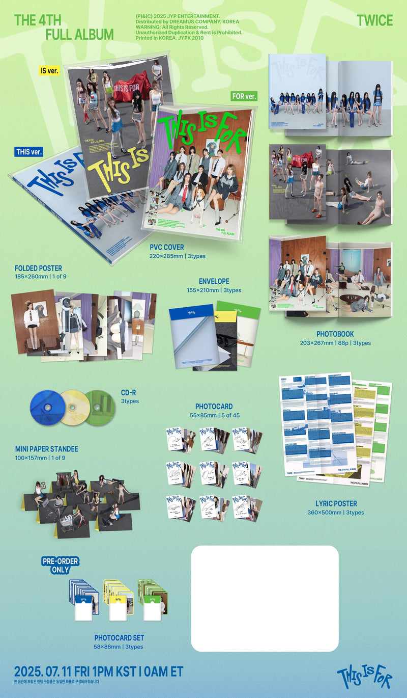 TWICE 4th Album - THIS IS FOR (PHOTOBOOK VER.)