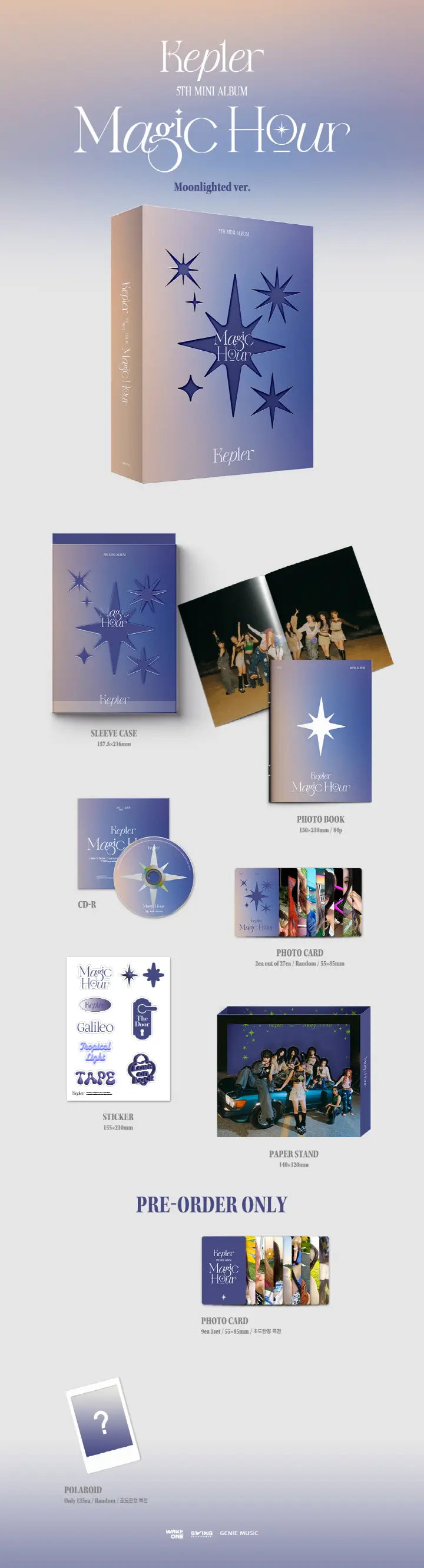 KEP1ER - 5TH MINI ALBUM - MAGIC HOUR