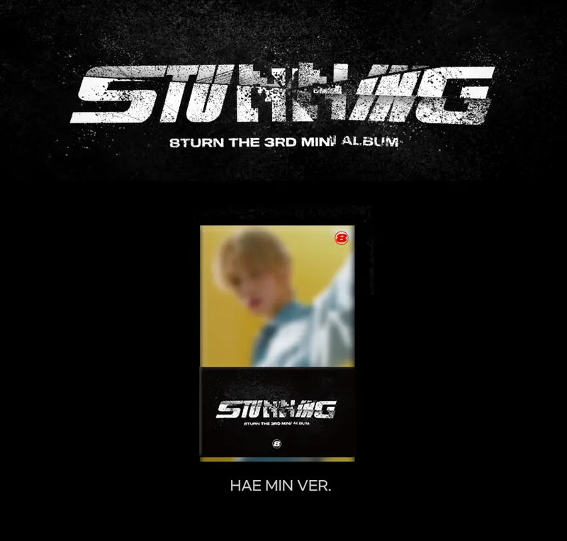 8TURN - 3RD MINI ALBUM - STUNNING (POCA ALBUM)
