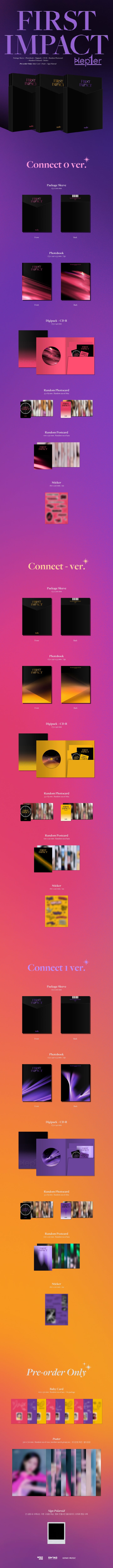 (DEAL) KEP1ER - 1ST MINI ALBUM - FIRST IMPACT