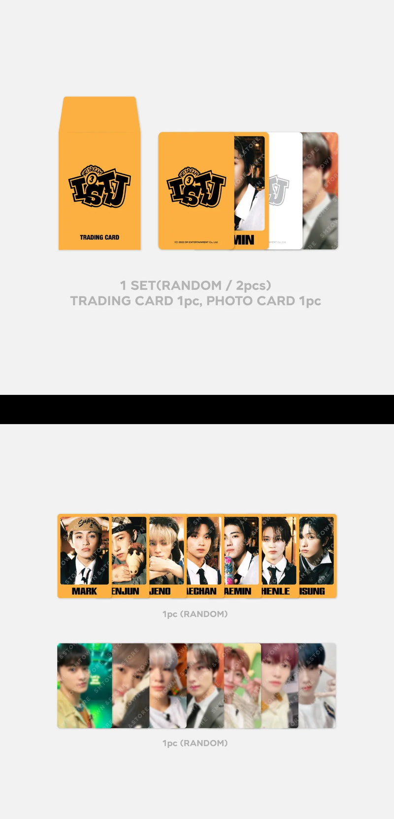 *EXCLUSIVE MD* NCT DREAM - AGIT - LET'S GET DOWN - RANDOM TRADING CARD SET PT.2