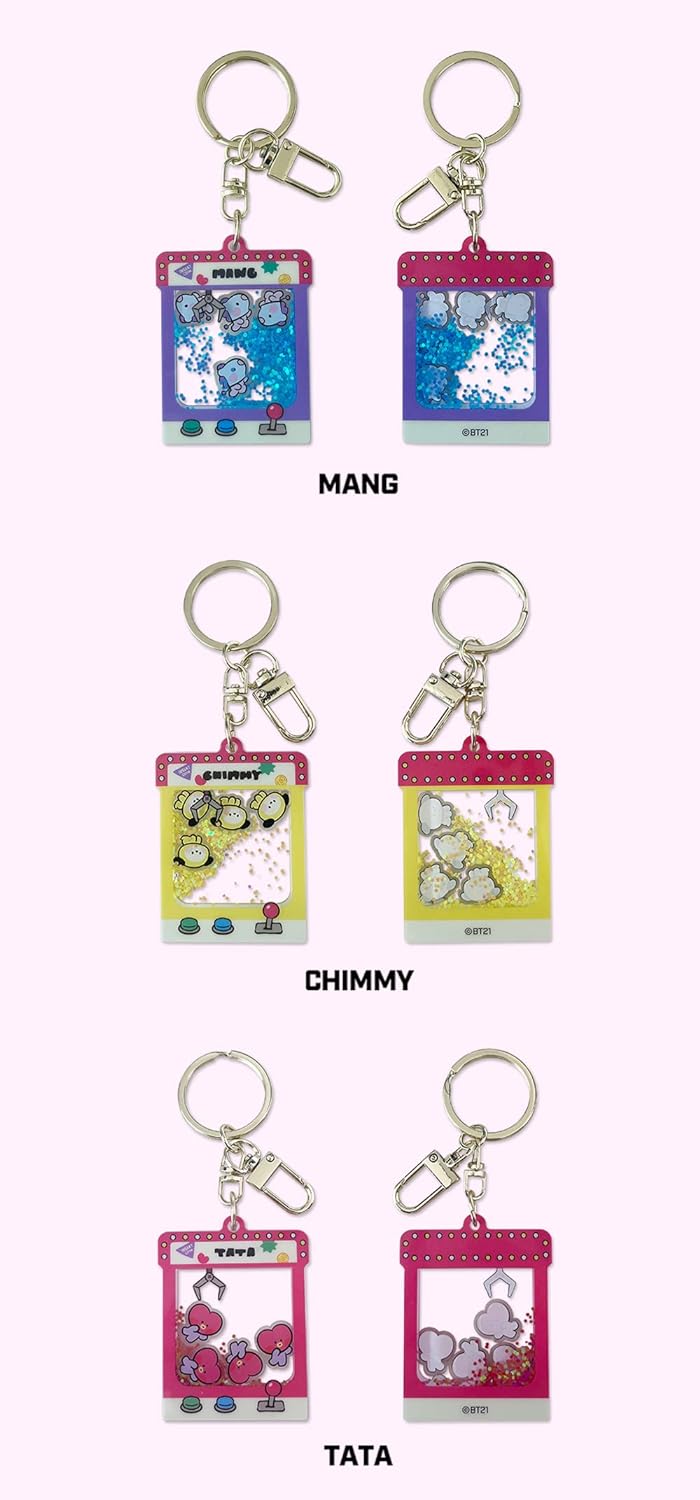 BT21 - MININI - GLITTER KEY HOLDER