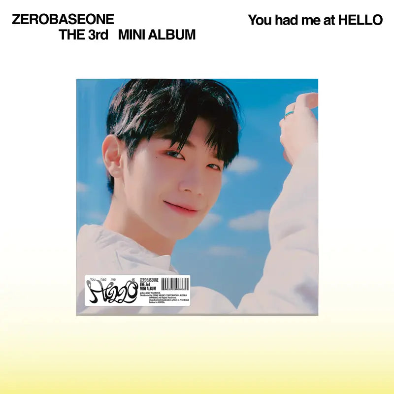 ZEROBASEONE - 3RD MINI ALBUM - YOU HAD ME AT HELLO (DIGIPACK VER.)