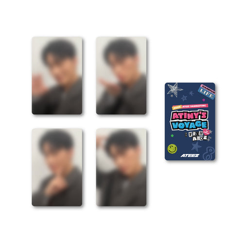 (PREORDER) ATEEZ 2025 FANMEETING ATINY’S VOYAGE - RANDOM TRADING CARD PACK