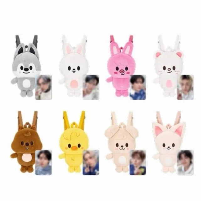 (PREORDER MAY-JULY) STRAY KIDS - 6TH FAN MEETING MERCH - SKZOO PLUSH BACKPACK