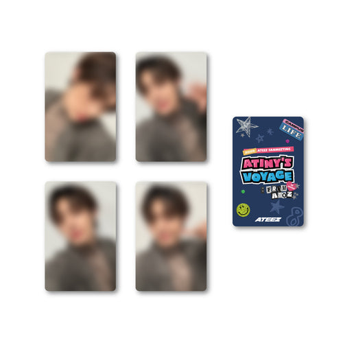(PREORDER) ATEEZ 2025 FANMEETING ATINY’S VOYAGE - RANDOM TRADING CARD PACK