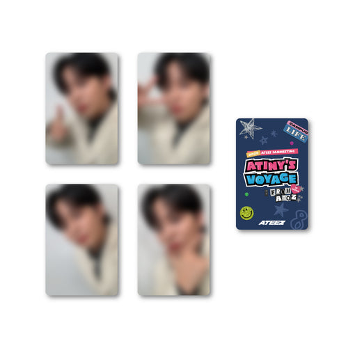 (PREORDER) ATEEZ 2025 FANMEETING ATINY’S VOYAGE - RANDOM TRADING CARD PACK