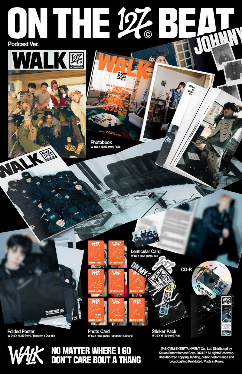 NCT 127 - 6TH ALBUM - WALK (PODCAST VER.)