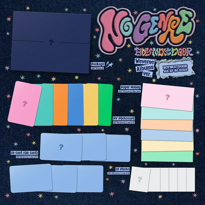 BOYNEXTDOOR - 4TH EP - NO GENRE (WEVERSE ALBUM VER.)