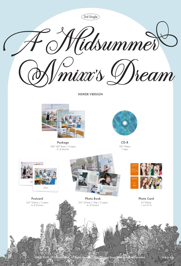 NMIXX - 3RD SINGLE ALBUM - A MIDSUMMER NMIXX'S DREAM (NSWER VER.)