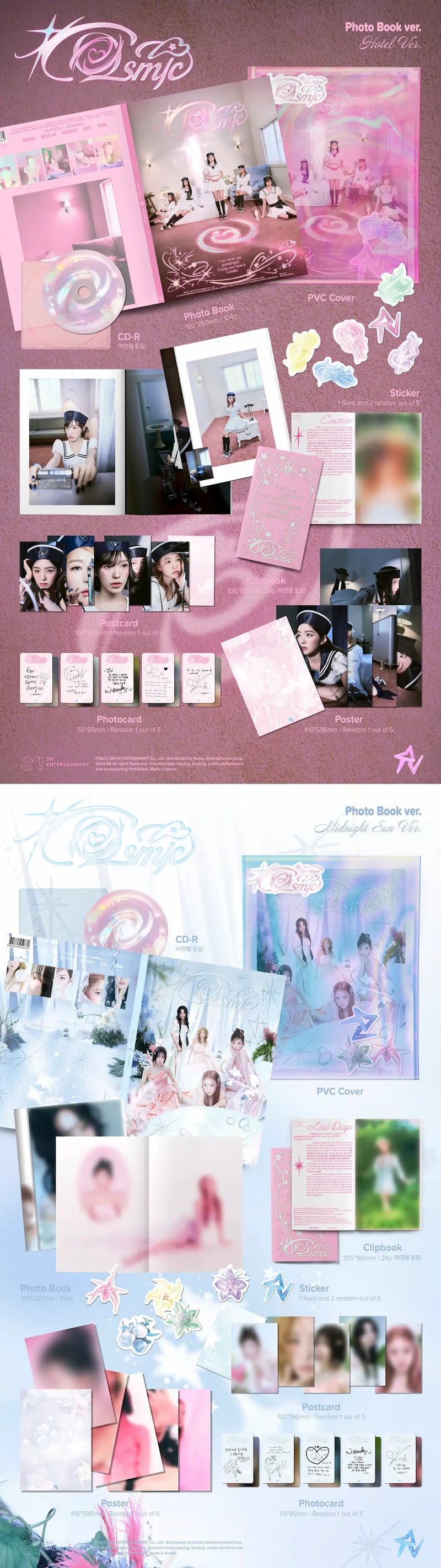 RED VELVET - 7TH MINI ALBUM - COSMIC (PHOTOBOOK VER.)