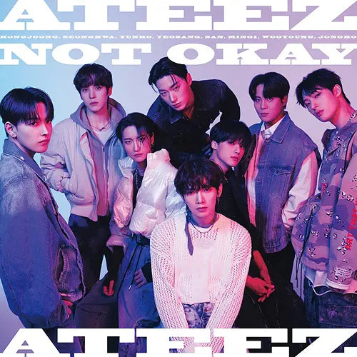 ATEEZ - JAPAN - 3RD SINGLE ALBUM - [NOT OKAY] (FLASH, STANDARD, LIMITED A, LIMITED B)