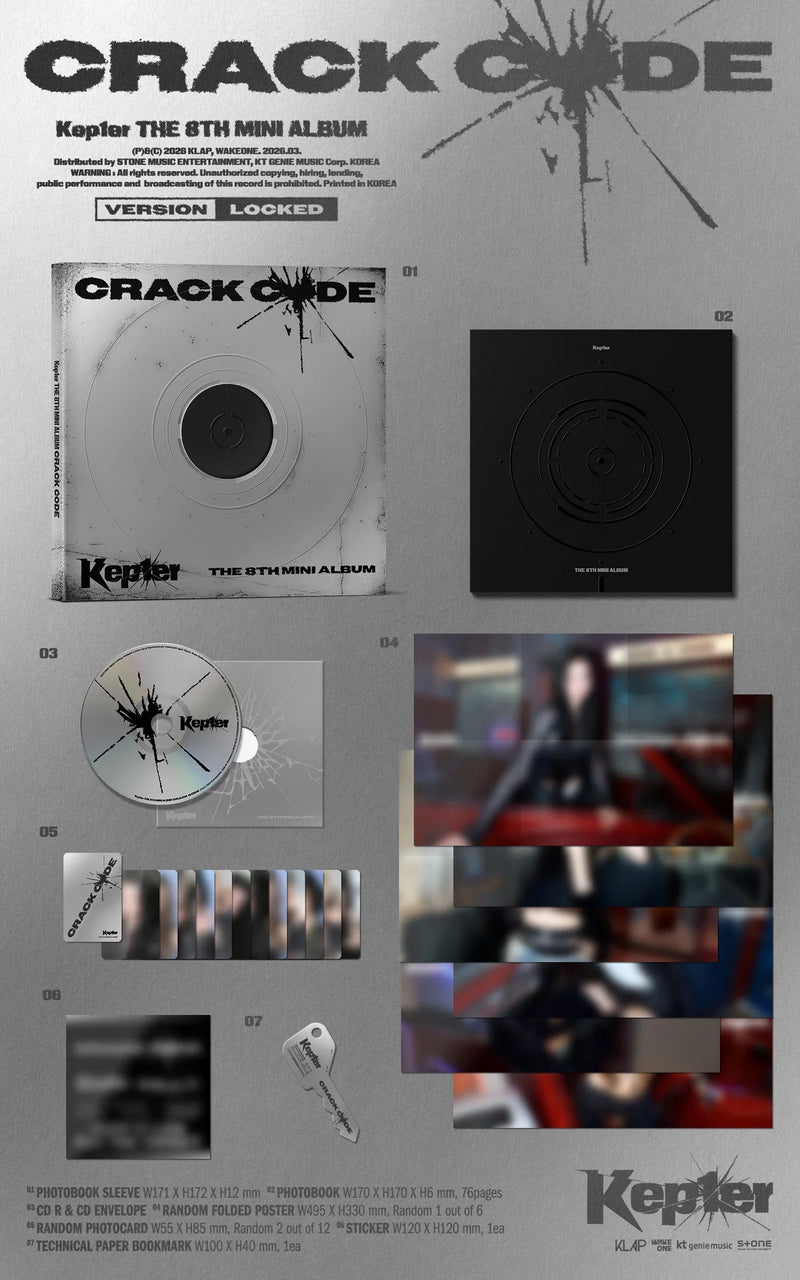KEP1ER - 8TH MINI ALBUM - CRACK CODE