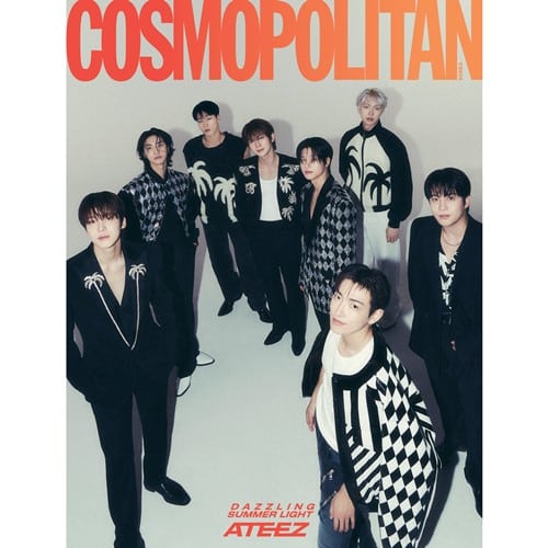 COSMOPOLITAN KOREA MAGAZINE - 2024 JULY - ATEEZ