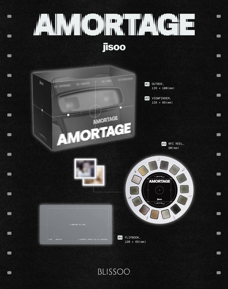 BLACKPINK - JISOO - MINI ALBUM - AMORTAGE (REELS VER.)