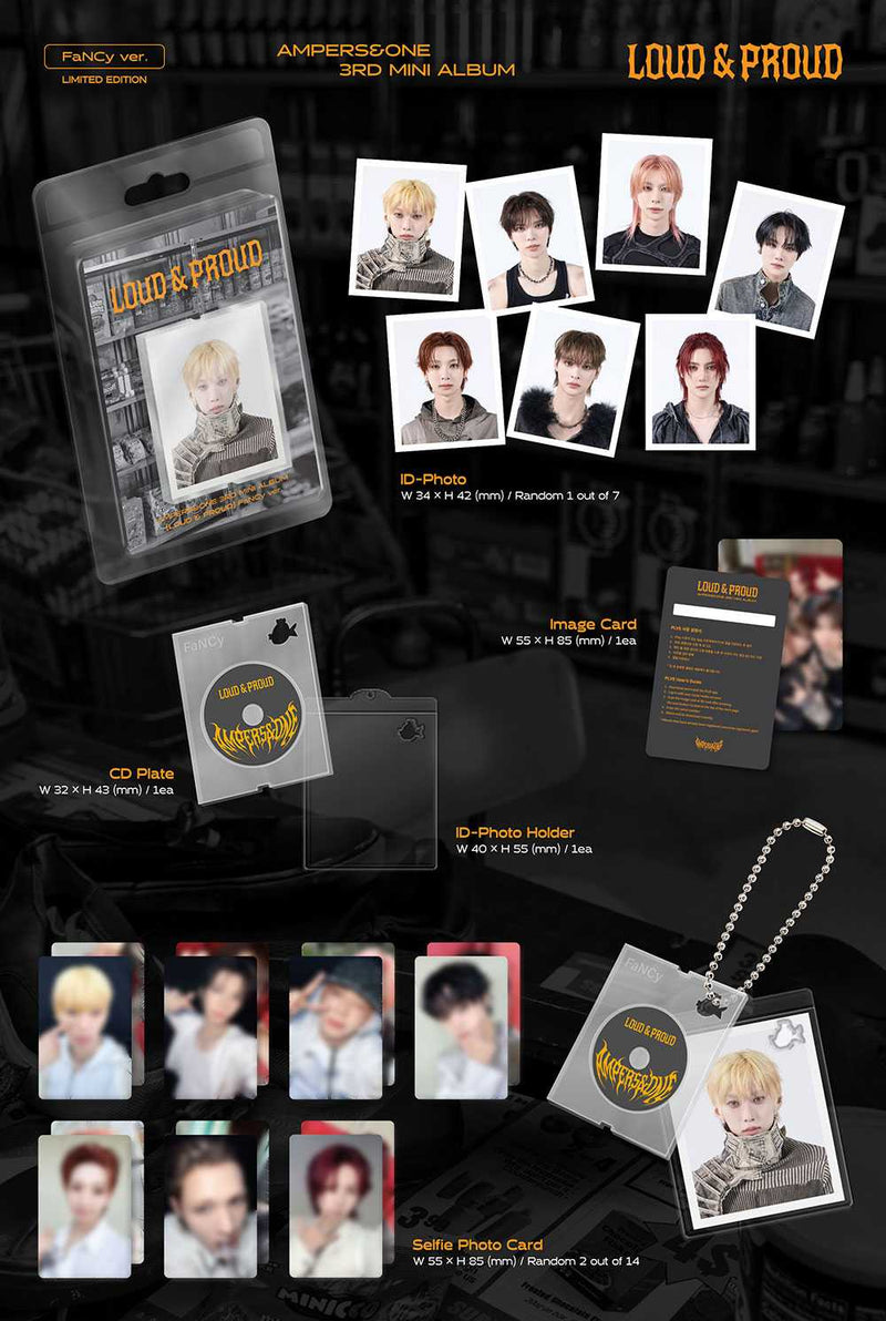 AMPERS&ONE - 3RD MINI ALBUM - LOUD & PROUD - FANCY VER.