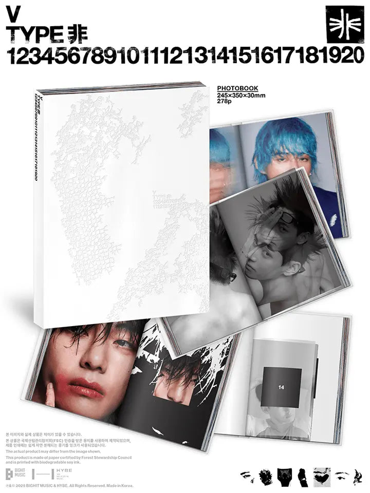 BTS - V PHOTOBOOK - TYPE 非