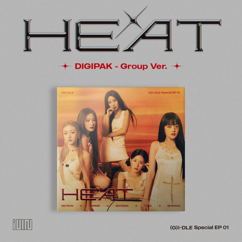 (G)I-DLE - SPECIAL ALBUM - HEAT (DIGIPACK VER.)
